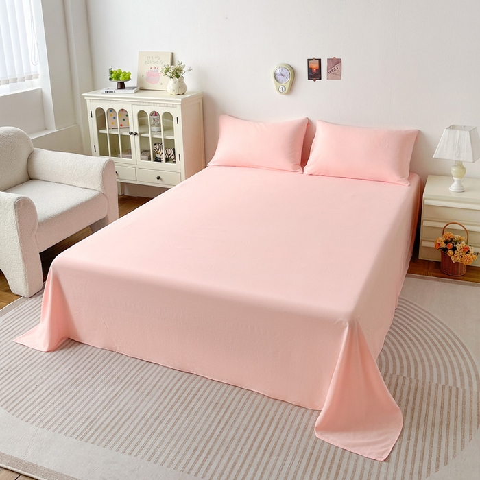 91家纺网 家纺一手货源 找家纺 易展家居 2026新款水洗棉大豆纤维夏被 蝶语花香-粉色