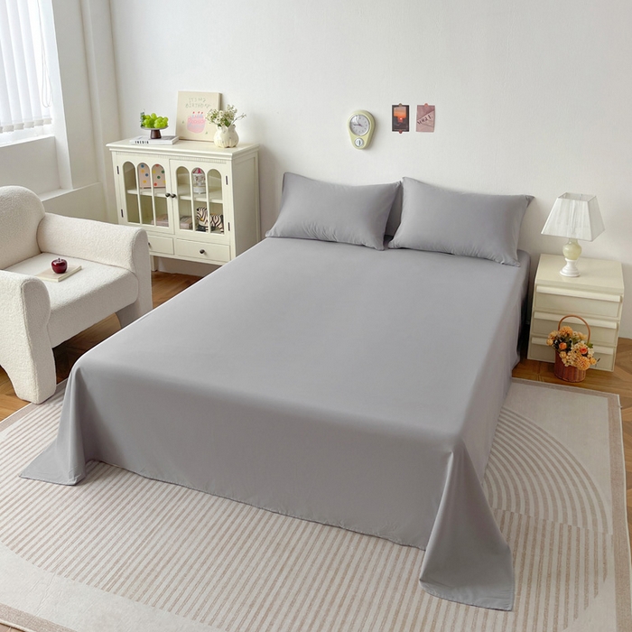 91家纺网 家纺一手货源 找家纺 易展家居 2026新款水洗棉大豆纤维夏被 蝶语花香-灰色