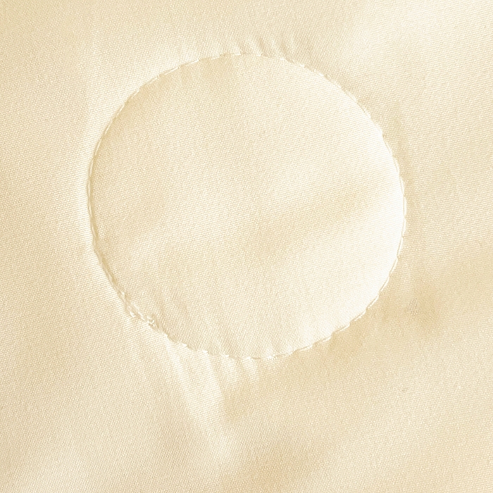 91家纺网 家纺一手货源 找家纺 易展家居 2026新款水洗棉大豆纤维夏被 布偶乐园-浅黄