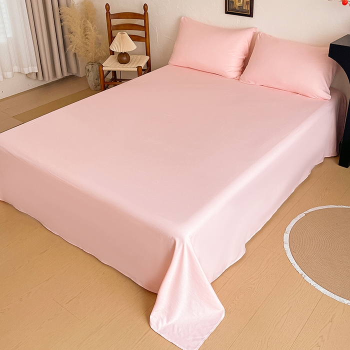 91家纺网 家纺一手货源 找家纺 易展家居 2026新款水洗棉大豆纤维夏被 田园生活-粉色