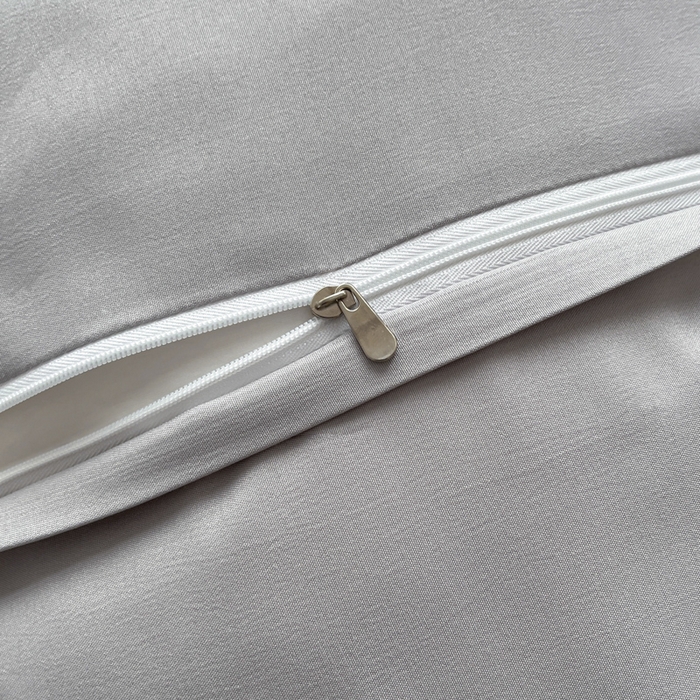 91家纺网 家纺一手货源 找家纺 花愿（原花纪） 2026新款加密水洗棉刺绣四件套-米兰 米兰-中灰+山灰