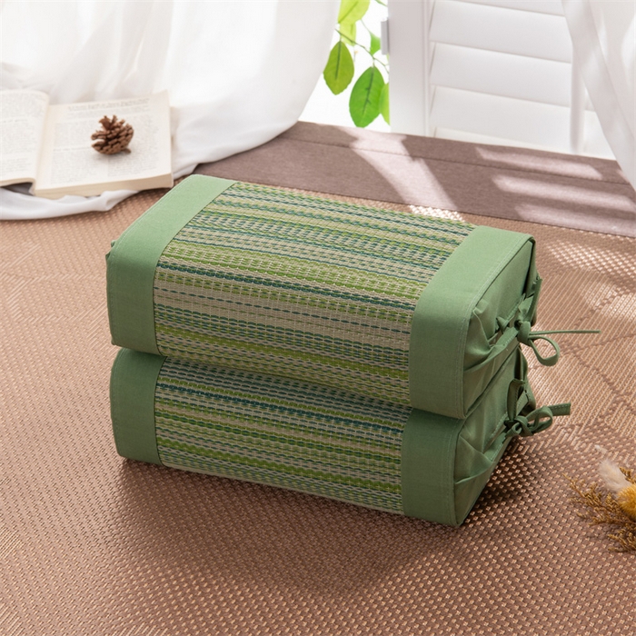 91家纺网 家纺一手货源 找家纺 （总）仁宇枕业 2026新款新品清爽夏凉透气吸湿排汗枕天然蔺草宫廷系列抱睡枕头枕芯