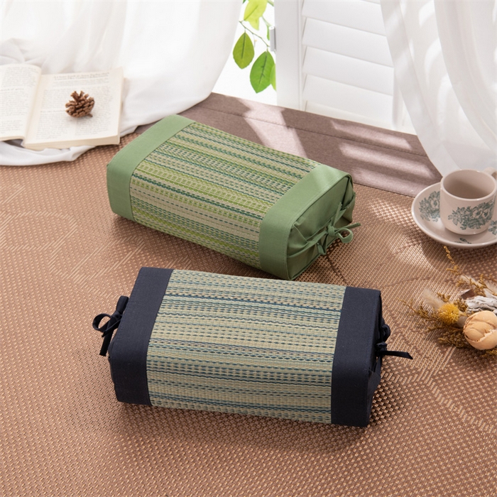 91家纺网 家纺一手货源 找家纺 （总）仁宇枕业 2026新款新品清爽夏凉透气吸湿排汗枕天然蔺草宫廷系列抱睡枕头枕芯