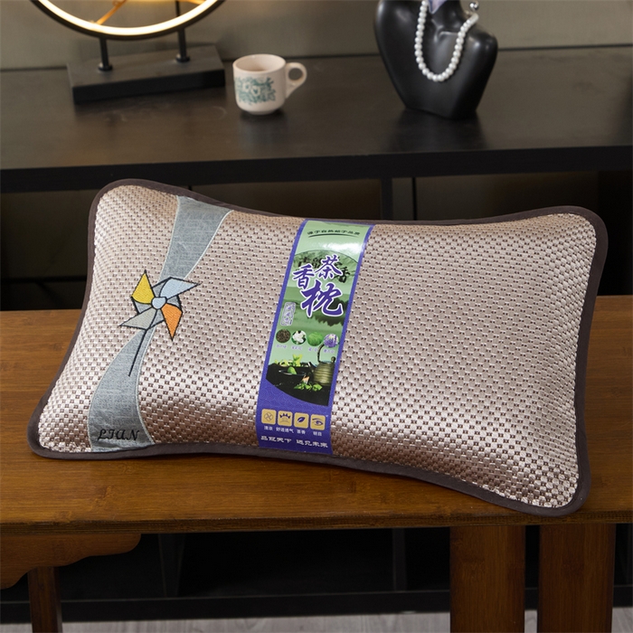 91家纺网 家纺一手货源 找家纺 （总）仁宇枕业 2026新款新品 夏季冰凉清凉藤席凉席花草荞麦枕头枕芯
