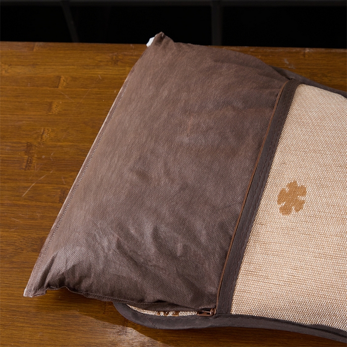 91家纺网 家纺一手货源 找家纺 （总）仁宇枕业 2026新款新品 夏季冰凉清凉藤席凉席花草荞麦枕头枕芯