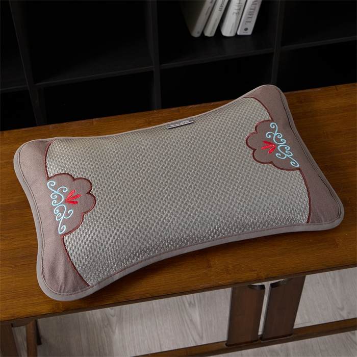 91家纺网 家纺一手货源 找家纺 （总）仁宇枕业 2026新款新品 夏季冰凉清凉藤席凉席花草荞麦枕头枕芯