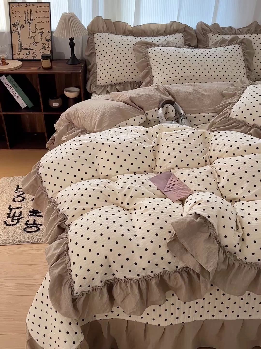 91家纺网 家纺一手货源 找家纺 （总）元熙 2026新款泡芙纱床盖四件套 控价低于149不予供货