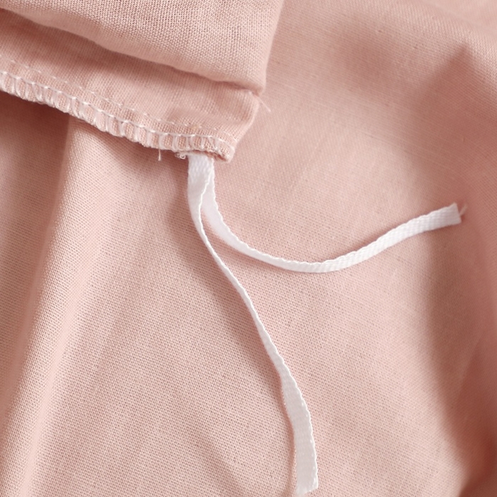 91家纺网 家纺一手货源 找家纺 （总）晶缦家纺 2026新款纯棉纯色A类全棉双层纱单品被套被套单件单被套（水洗预处理）-觅琳系列