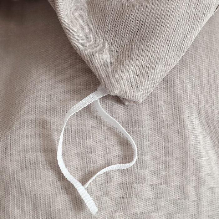 91家纺网 家纺一手货源 找家纺 晶缦家纺 2026新款纯棉纯色A类全棉双层纱单品被套被套单件单被套（水洗预处理）-觅琳系列 觅琳-暖藕灰