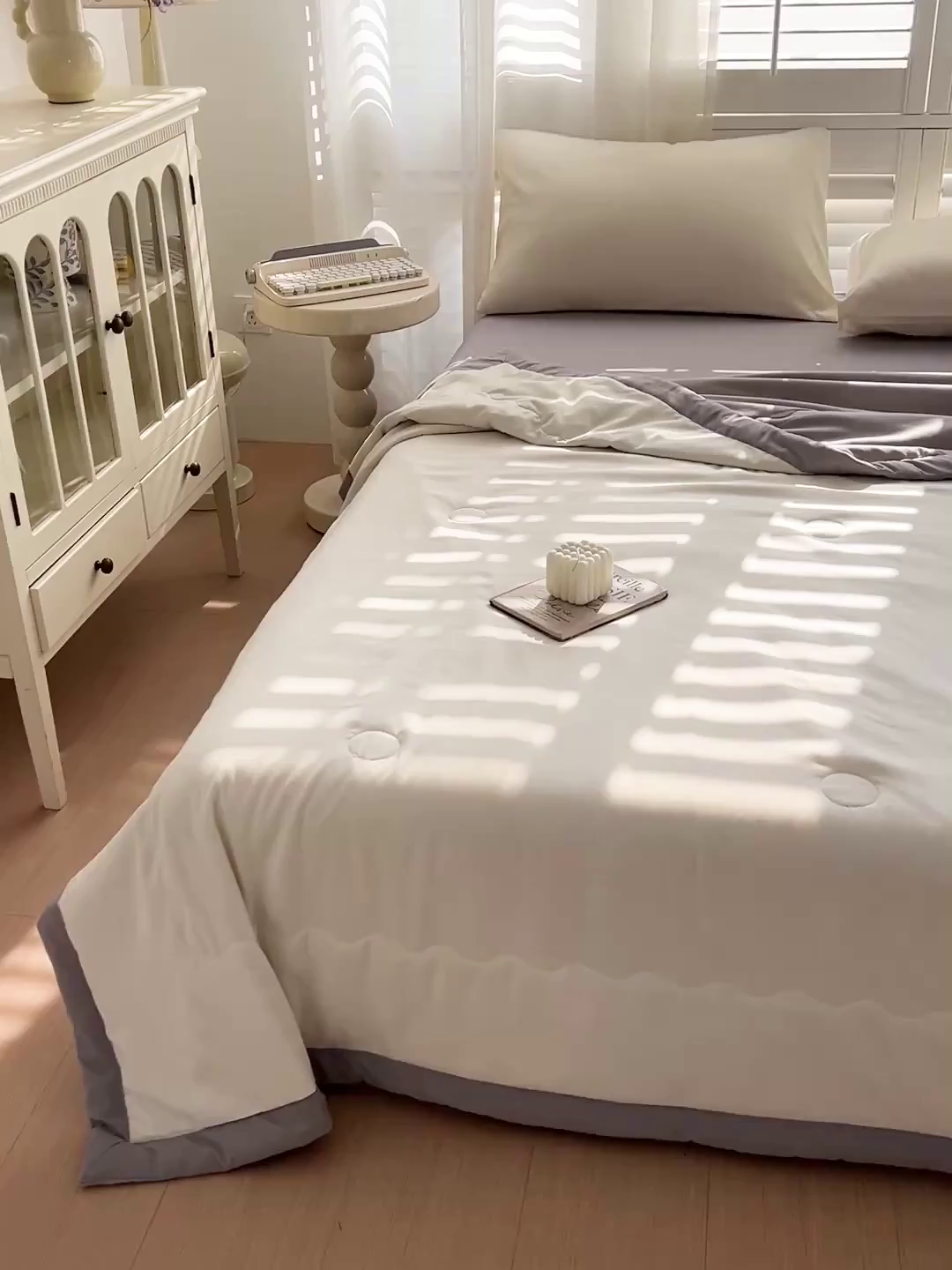 91家纺网 家纺一手货源 找家纺 （总）易展家居 2026新款水洗棉新疆棉花夏被-棉花2