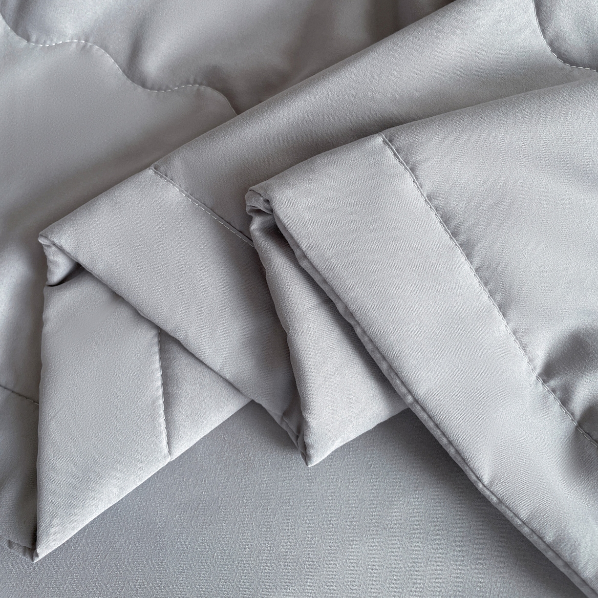 91家纺网 家纺一手货源 找家纺 易展家居 2026新款水洗棉新疆棉花夏被-棉花 棉花-灰色