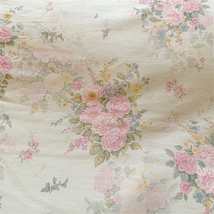 91家纺网 家纺一手货源 找家纺 （总）宜凡家纺 2026新款全棉印花夹棉床笠四件套