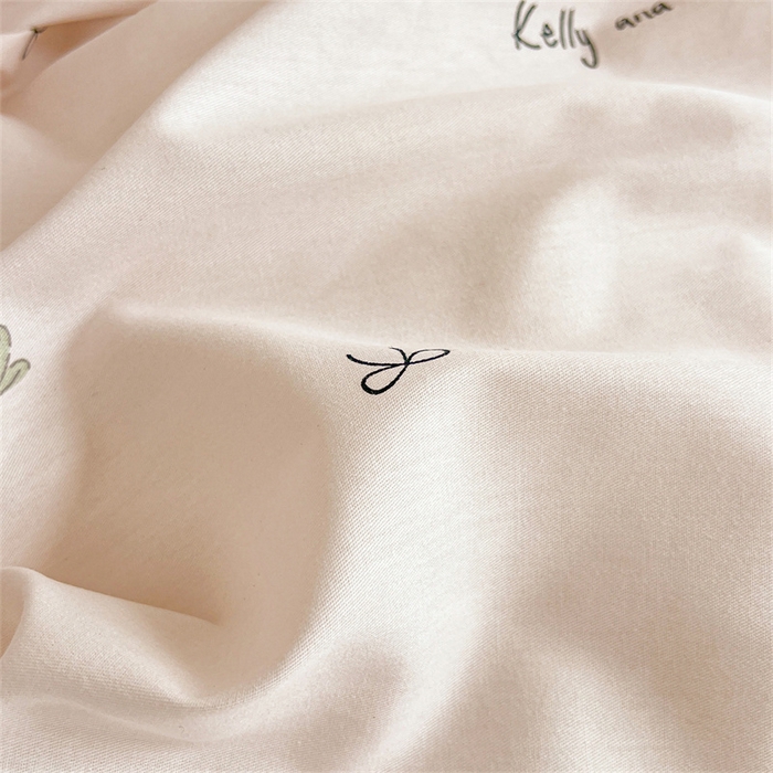 91家纺网 家纺一手货源 找家纺 宜凡家纺 2026新款全棉公主风夹棉床裙四件套 森林动物派