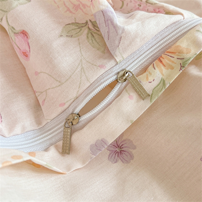 91家纺网 家纺一手货源 找家纺 宜凡家纺 2026新款全棉公主风夹棉床裙四件套 玉容昭婉