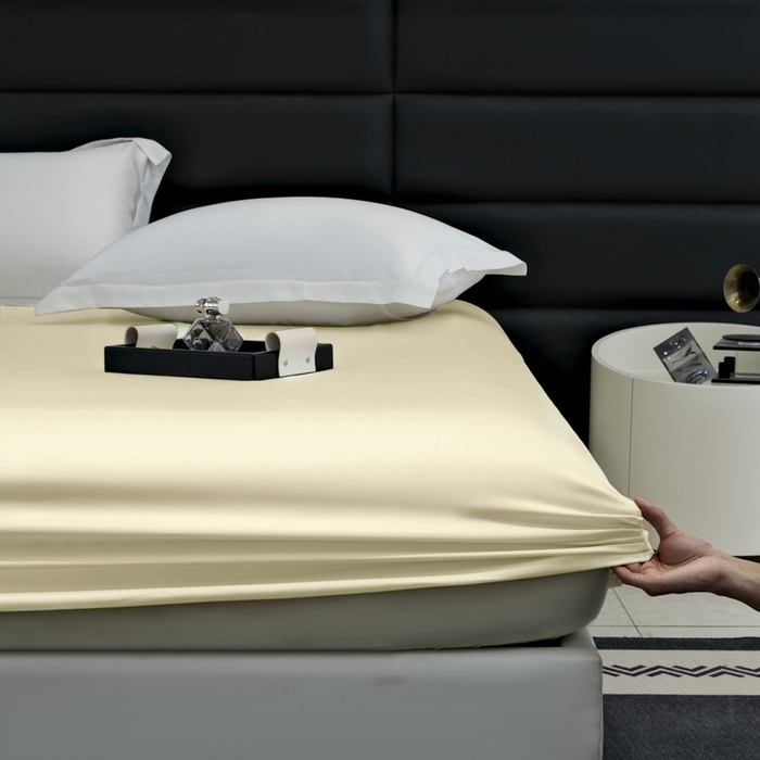 梵克保罗 2026新款莱赛尔单床笠床笠单件单品床笠 仙米色