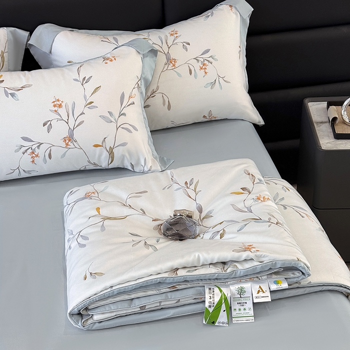 梵克保罗 2026新款简约莱赛尔夏被夏凉被空调被 清雅