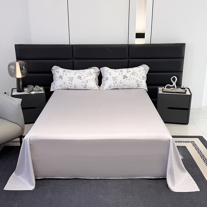 91家纺网 家纺一手货源 找家纺 梵克保罗 2026新款简约莱赛尔夏被夏凉被空调被四件套 情依