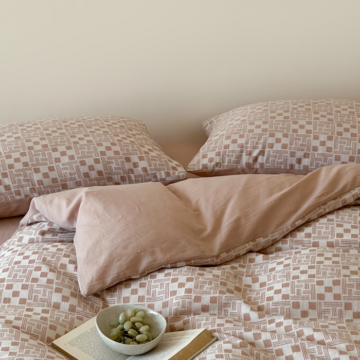 91家纺网 家纺一手货源 找家纺 （总）玛奇朵 2026新款60S全棉色织提花四件套-布尼尔系列 会员-10/基础控价 278/318/338