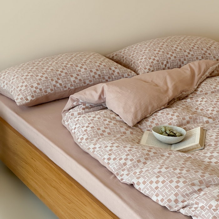 91家纺网 家纺一手货源 找家纺 （总）玛奇朵 2026新款60S全棉色织提花四件套-布尼尔系列 会员-10/基础控价 278/318/338