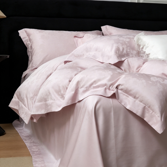 91家纺网 家纺一手货源 找家纺 栩裕纺织 2026新款天丝棉提花四件套 曼德拉 优雅紫（详情页）