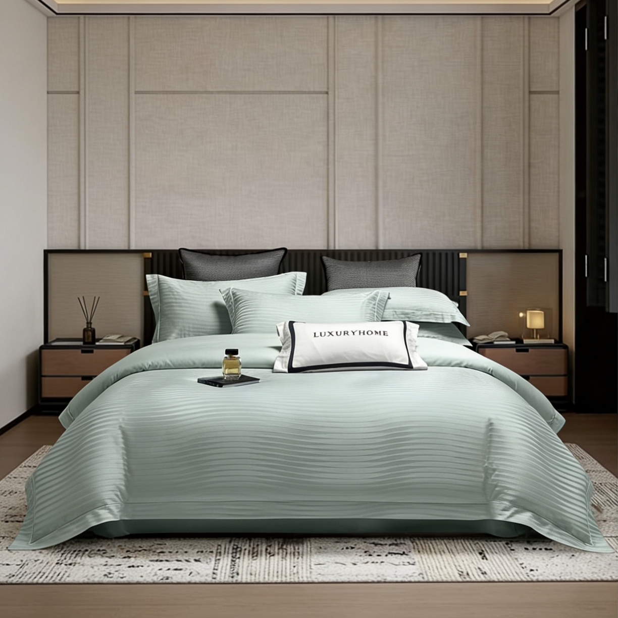 91家纺网 家纺一手货源 找家纺 （总）栩裕纺织 2026新款100支全棉提花四件套