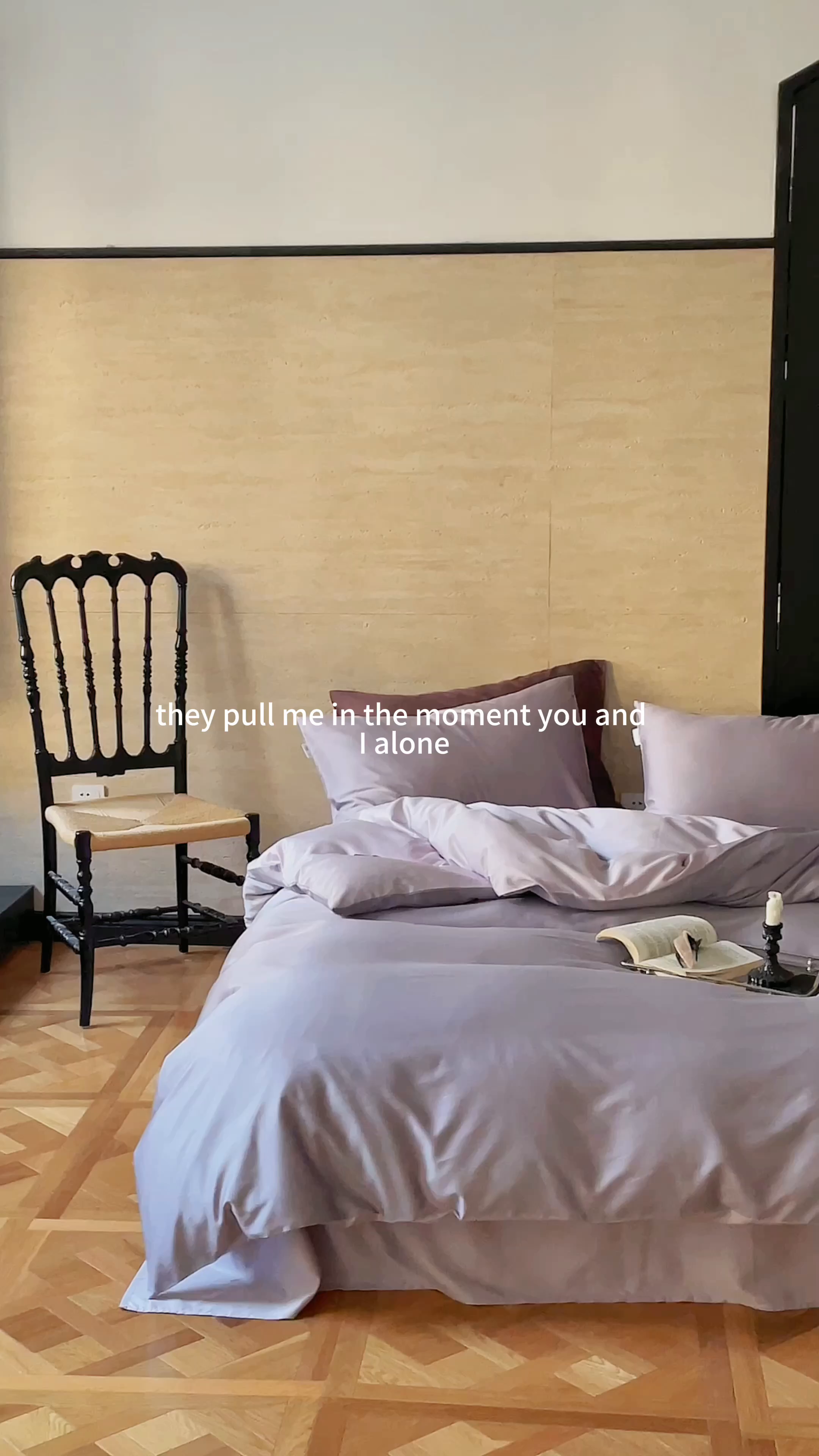 91家纺网 家纺一手货源 找家纺 禾时 2026新款兰精天丝棉纯色双拼四件套 紫萱