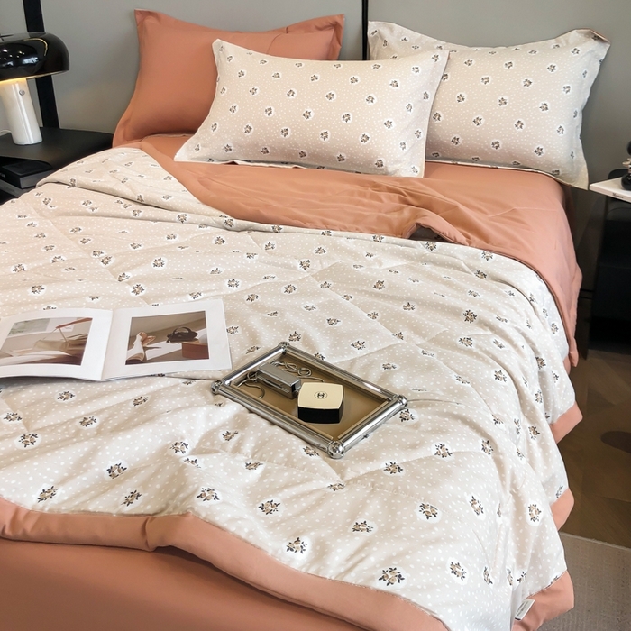 91家纺网 家纺一手货源 找家纺 （总）帕拉美拉 2026新款A类棉麻夏被四件套