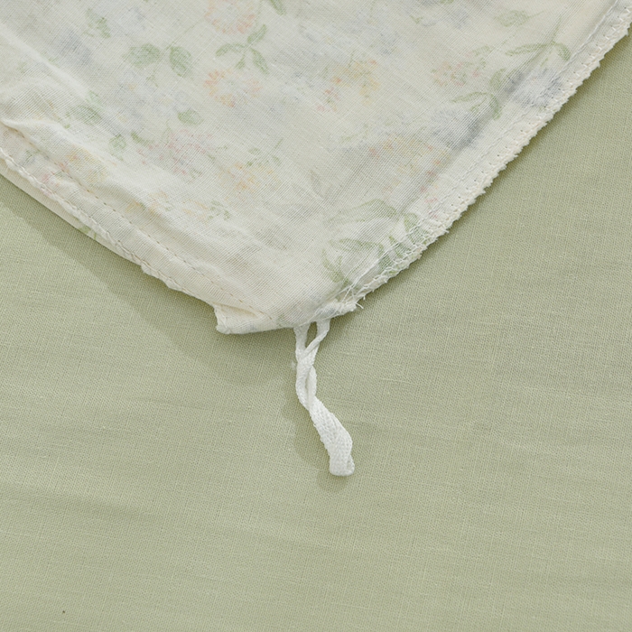 91家纺网 家纺一手货源 找家纺 （总）乐窝家纺仓储 2026年新款高密A类母婴级全棉双层纱四件套学生宿舍三件套床单被套