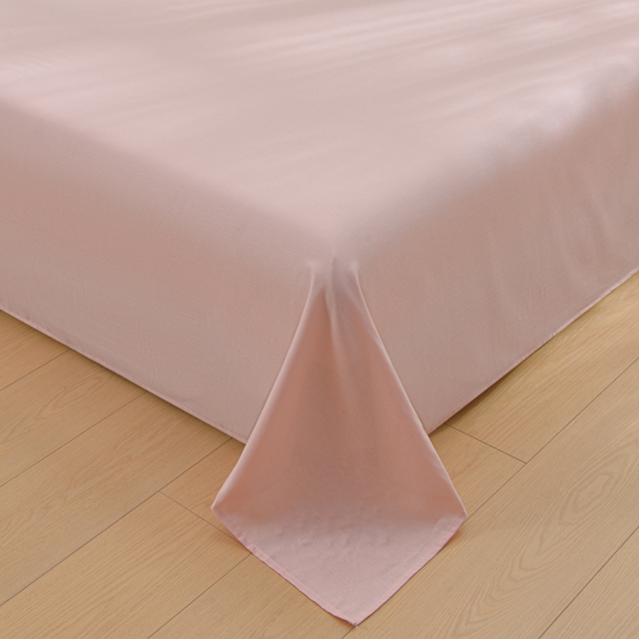 91家纺网 家纺一手货源 找家纺 乐窝家纺仓储 2026年新款高密A类母婴级全棉双层纱四件套学生宿舍三件套床单被套 颜花朝