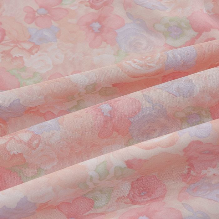 91家纺网 家纺一手货源 找家纺 乐窝家纺仓储 2026年新款高密A类母婴级全棉双层纱四件套学生宿舍三件套床单被套 颜花朝