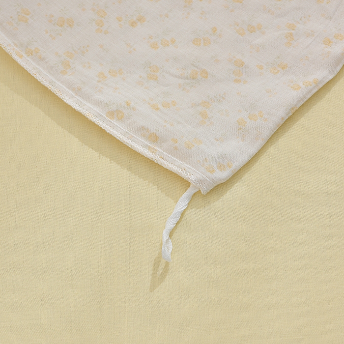 91家纺网 家纺一手货源 找家纺 乐窝家纺仓储 2026年新款高密A类母婴级全棉双层纱四件套学生宿舍三件套床单被套 小晴天