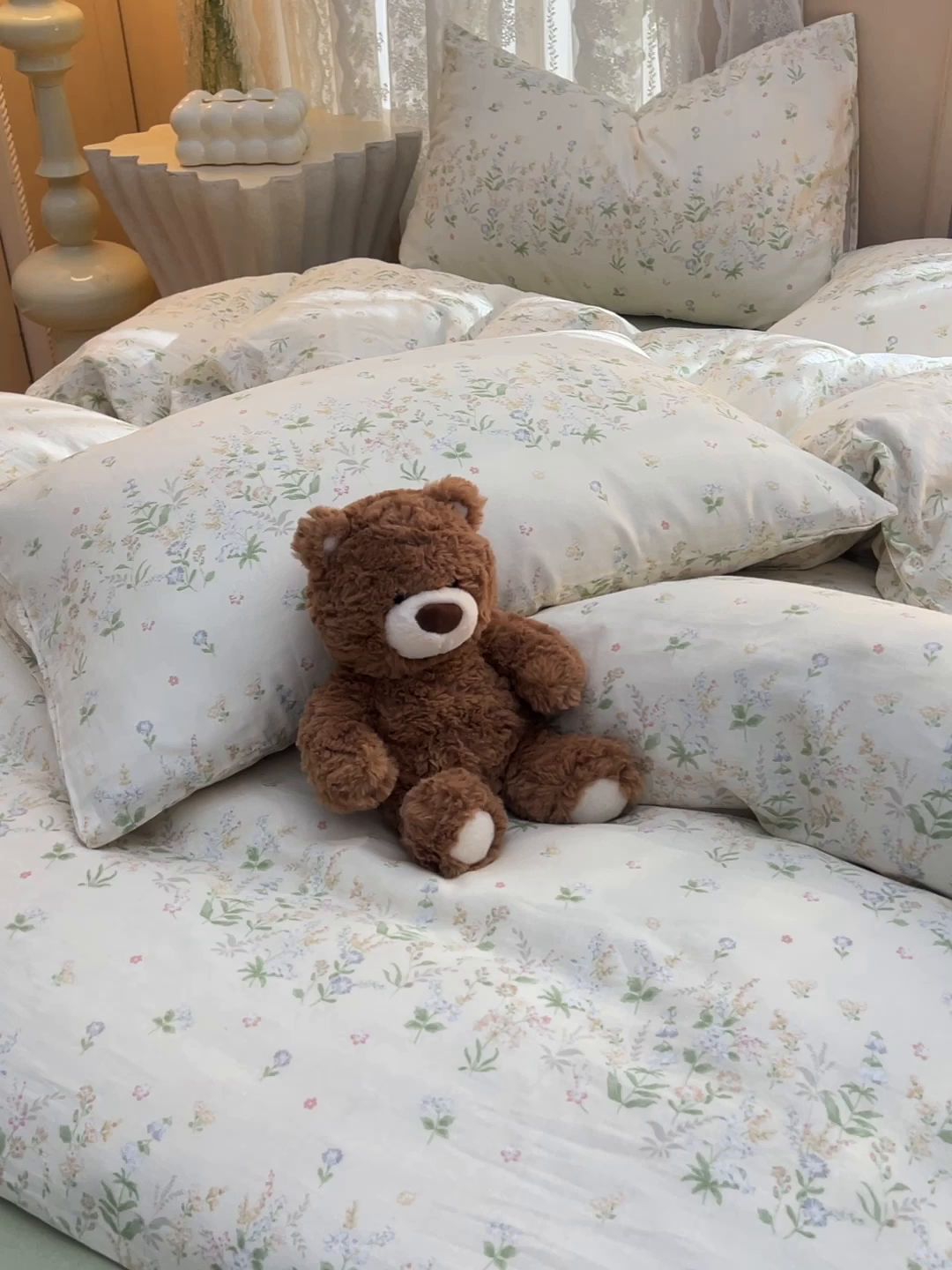 91家纺网 家纺一手货源 找家纺 （总）乐窝家纺仓储 2026年新款高密A类母婴级全棉双层纱四件套学生宿舍三件套床单被套