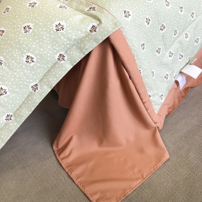 91家纺网 家纺一手货源 找家纺 帕拉美拉 2026新款A类棉麻夏被四件套 春意盘然-绿