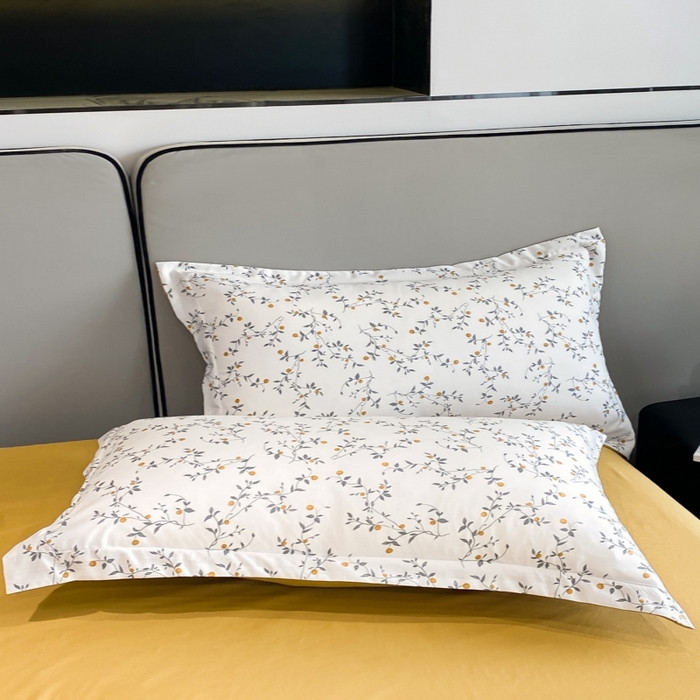 91家纺网 家纺一手货源 找家纺 帕拉美拉 2026新款A类棉麻夏被四件套 静香-黄