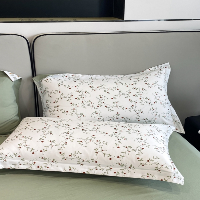 91家纺网 家纺一手货源 找家纺 帕拉美拉 2026新款A类棉麻夏被四件套 静香-绿