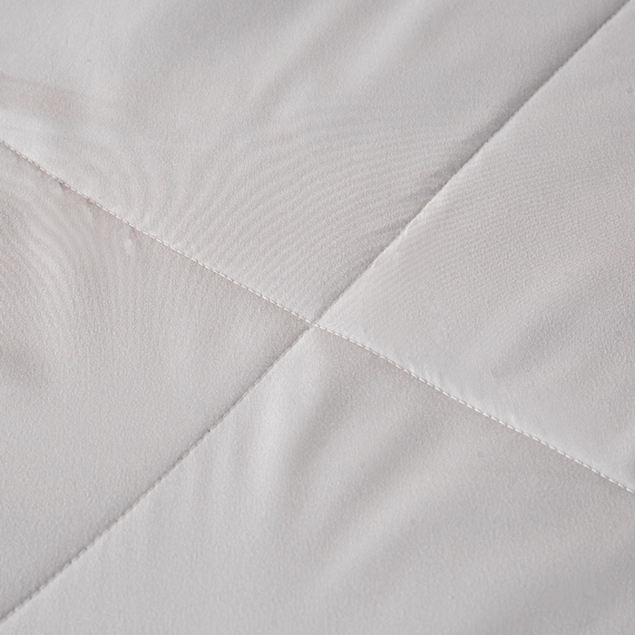 91家纺网 家纺一手货源 找家纺 圣梦莱羽绒家纺 2026新款A类棉花被夏被水洗棉春秋被 7A 抗菌被芯 灰色-夏被