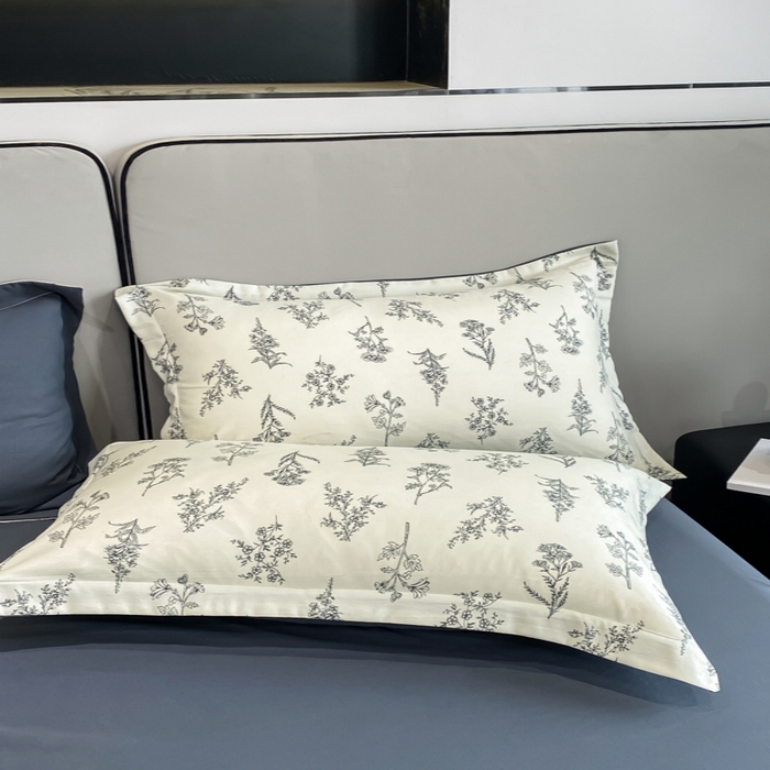 91家纺网 家纺一手货源 找家纺 帕拉美拉 2026新款A类棉麻夏被四件套 邂逅-绿