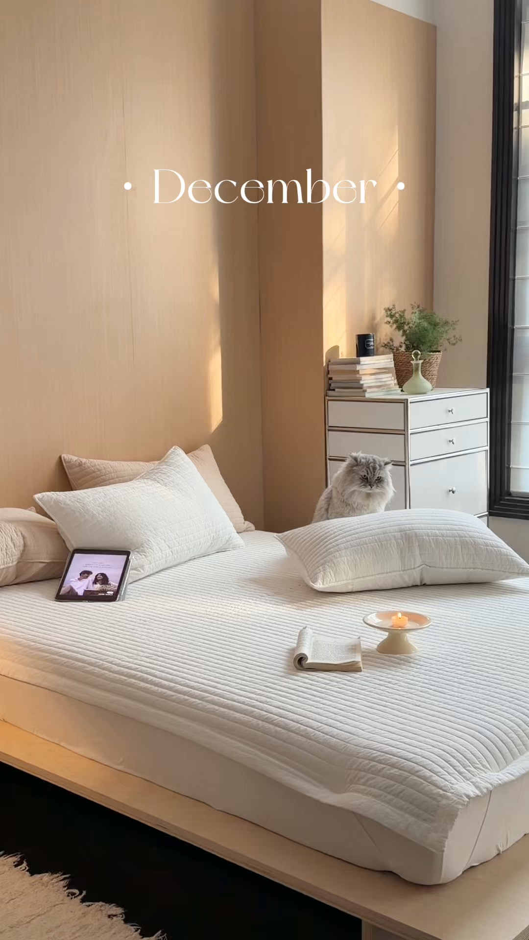 91家纺网 家纺一手货源 找家纺 乐野家居 2026新款韩风系列高密度色织全棉纯棉绗缝床盖 松紧防滑床单 白色