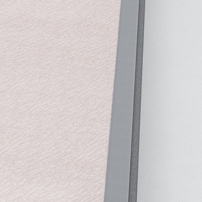 91家纺网 家纺一手货源 找家纺 小牛席业 2026新款双PE高凉感-小斜纹美丽绣球冰丝席席子凉席 粉色