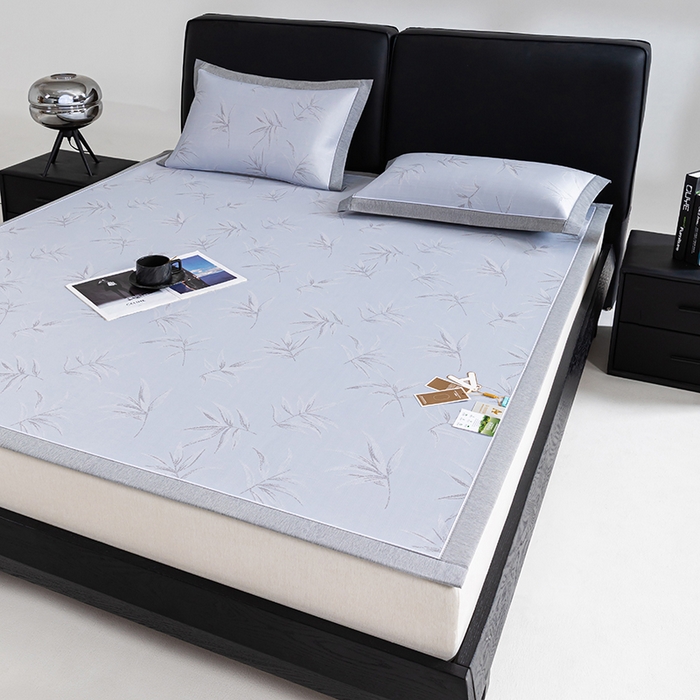 91家纺网 家纺一手货源 找家纺 （总）小牛席业 2026新款全PE柳烟冰丝席凉席席子