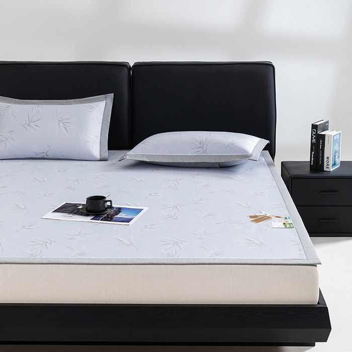 91家纺网 家纺一手货源 找家纺 （总）小牛席业 2026新款全PE柳烟冰丝席凉席席子