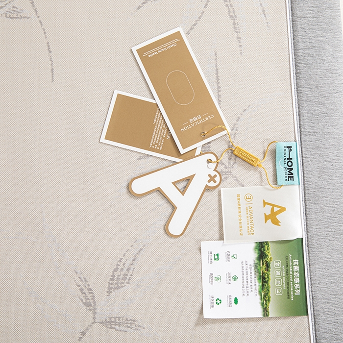 91家纺网 家纺一手货源 找家纺 小牛席业 2026新款全PE柳烟冰丝席凉席席子 香槟