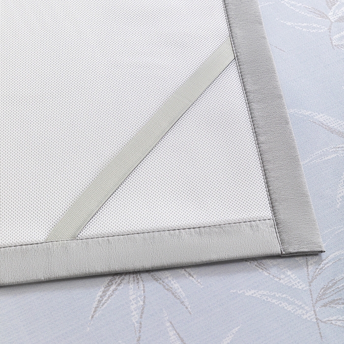 91家纺网 家纺一手货源 找家纺 小牛席业 2026新款全PE柳烟冰丝席凉席席子 蓝色