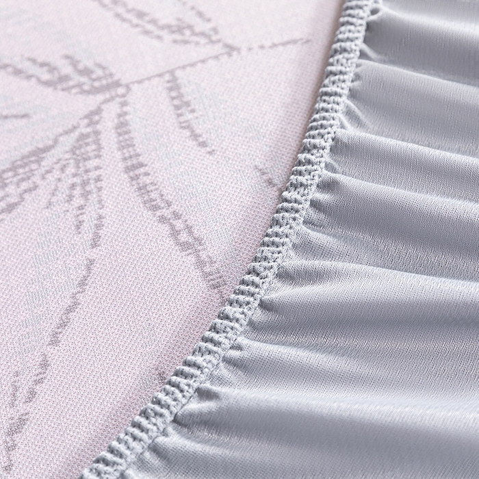 91家纺网 家纺一手货源 找家纺 小牛席业 2026新款全PE柳烟冰丝凉席席子（床笠款） 粉色