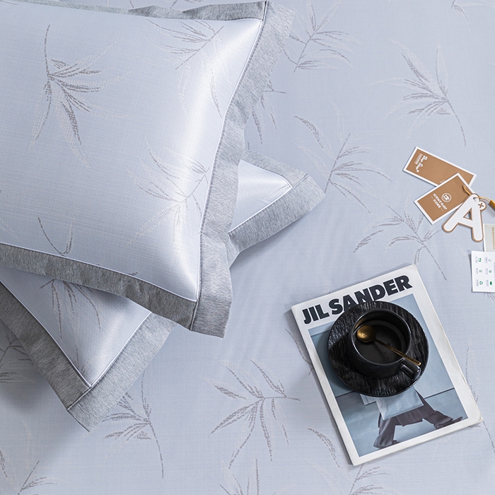 91家纺网 家纺一手货源 找家纺 小牛席业 2026新款全PE柳烟冰丝凉席席子（床笠款） 蓝色