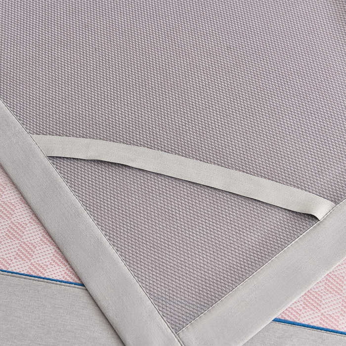 91家纺网 家纺一手货源 找家纺 小牛席业 2026新款亲肤舒适棋盘格-熊猫冰丝席席子凉席 棋盘格-熊猫冰丝席-粉色