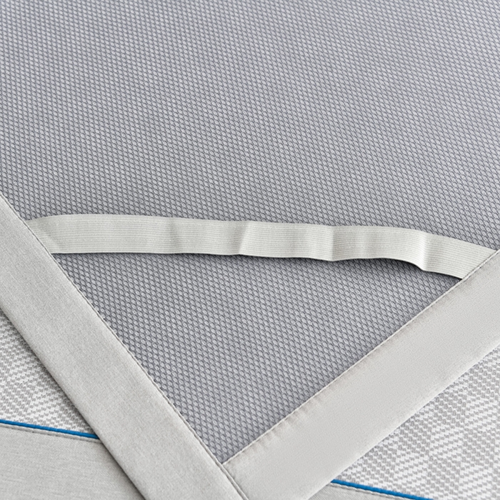 91家纺网 家纺一手货源 找家纺 小牛席业 2026新款亲肤舒适棋盘格-熊猫冰丝席席子凉席 棋盘格-熊猫冰丝席-灰色