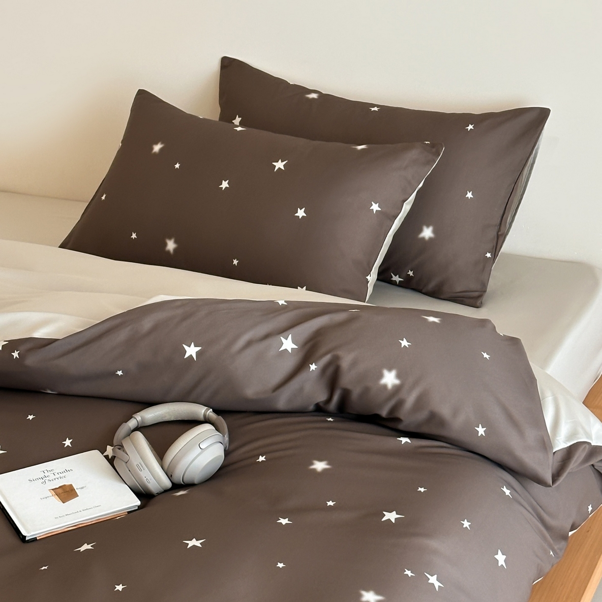 91家纺网 家纺一手货源 找家纺 桃喜 2026春夏新款ins风60支长绒棉纯棉四件套 （会员-5）严格控价 券后不低于159/179 太妃糖星星