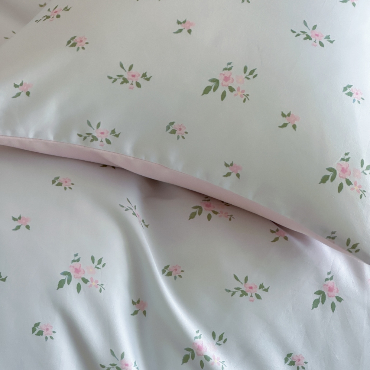 91家纺网 家纺一手货源 找家纺 桃喜 2026春夏新款ins风60支长绒棉纯棉四件套 （会员-5）严格控价 券后不低于159/179 蓝瓷碎花