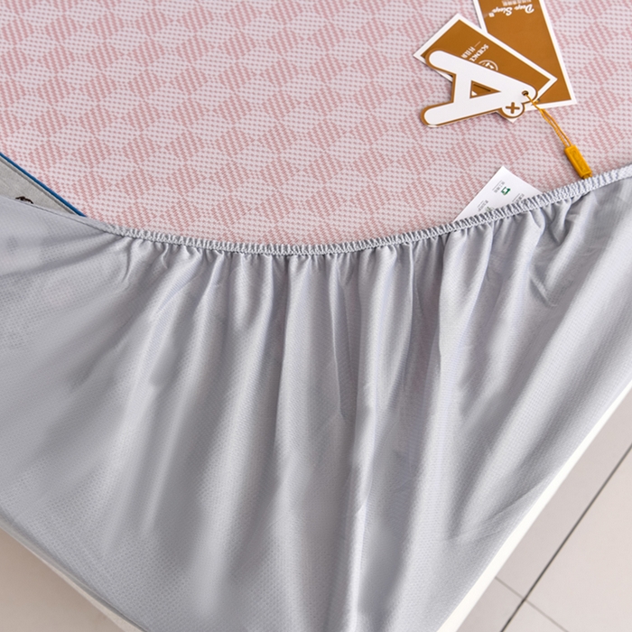 91家纺网 家纺一手货源 找家纺 （总）小牛席业 2026新款棋盘格-熊猫凉感冰丝席凉席席子系列（床笠款）